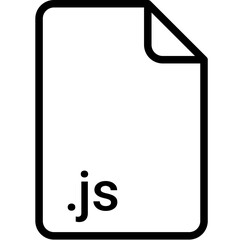 JS extension file type icon