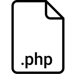 PHP extension file type icon