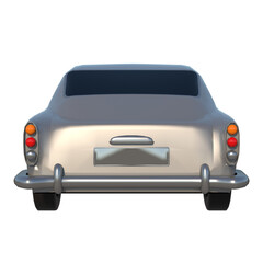 sport car city tourism luxury transport 1960s 3- Top view png