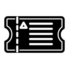 ticket icon