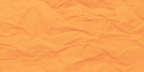 Orange creased crumpled paper texture can be use as background. Ragged White Paper. white waxed packing paper texture.	