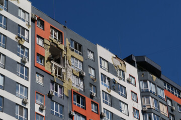 Russian terrorist army destroyed dwelling houses,killed people in Irpin, Ukraine