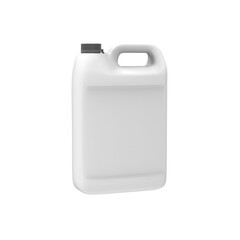 Plastic bottle 3D render for mockup