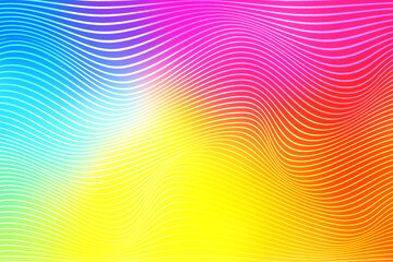 Abstract wave Background Gradient defocused luxury vivid blurred colorful texture wallpaper Photo