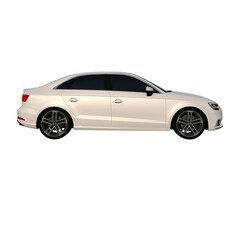 Sedan car city tourism transport 1- Lateral View png