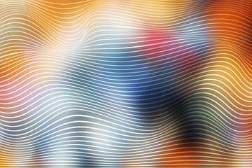 Abstract wave Background Gradient defocused luxury vivid blurred colorful texture wallpaper Photo