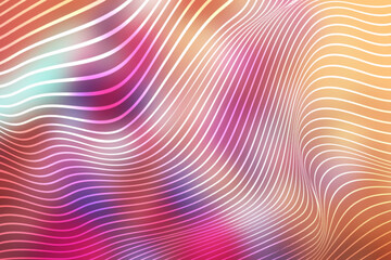 Abstract wave Background Gradient defocused luxury vivid blurred colorful texture wallpaper Photo