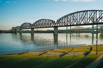 The Big Four Bridge over the Ohio River, Jeffersonville, Indiana