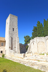 The benedictine monastery on the island of Lokrum, Dubrovnik, Croatia