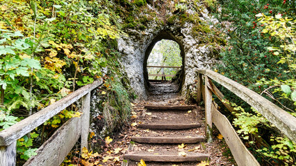 Auf dem Premiumwanderweg Donaufelsenlauf - Kloster-Felsenweg