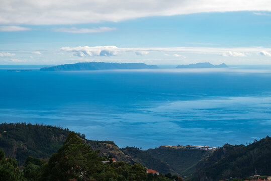 Difficult nature on Madeira island, portugal.