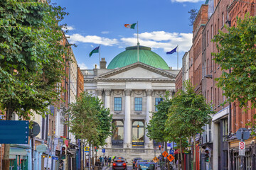 Fototapeta premium City Hall, Dublin, Ireland