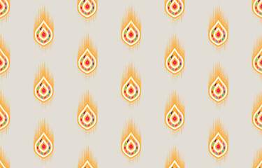 Ethnic seamless pattern. Vector geometric Tribal African Indian traditional embroidery background.
Bohemian fashion. Ikat fabric carpet batik ornament chevron textile decoration wallpaper boho style