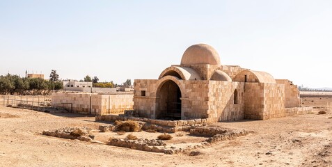 قصر حمام السراح - بلدة الحلابات-1- الاردن
Hammam Al-Sarrah Palace - Al-Hallabat Town -1- Jordan