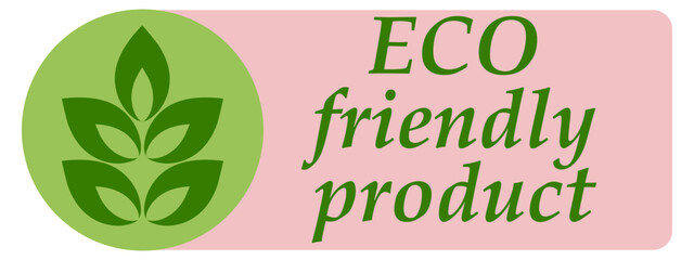 Obraz premium Organic eco natural bio vegan sticker label logo icon. Logo with a pattern of green leaves. Ecological products. Stickers of eco-friendly products. Vector illustration of vegan organic food icons