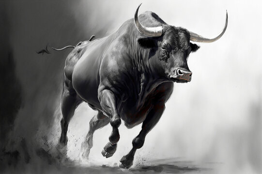 Bull Dash Sketch