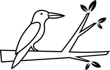 tree and Bird logo design