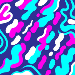 colorful square liquid background illustration_20