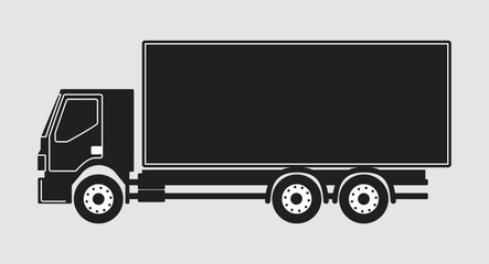 Vector truck to deliver your orders