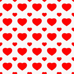 Valentine, Red heart pattern badkground for expressing beautiful love.