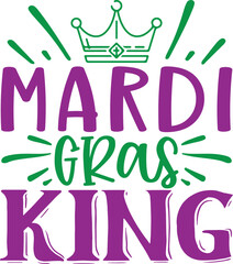 Mardi Gras King Svg