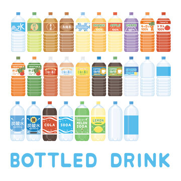 ペットボトル飲料のセット