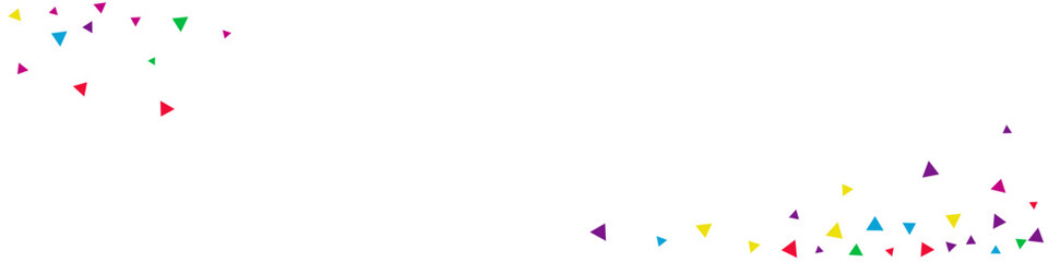 Happy Geometric Invitation Vector White Panoramic