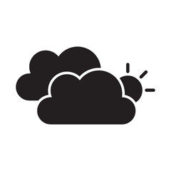 weather icon, cloud vector illustration, cloud icon, cloud flat icon