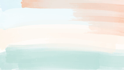 Pastel watercolor background, Background concept. vector.