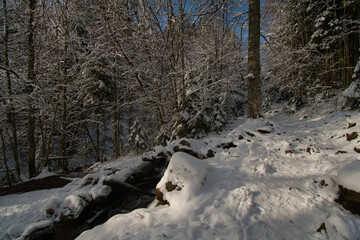 Cascades de Hphwald in den Vogesen