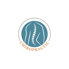 Chiropractic logo design.