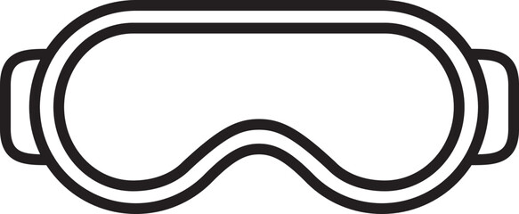 Fototapeta premium glasses icon