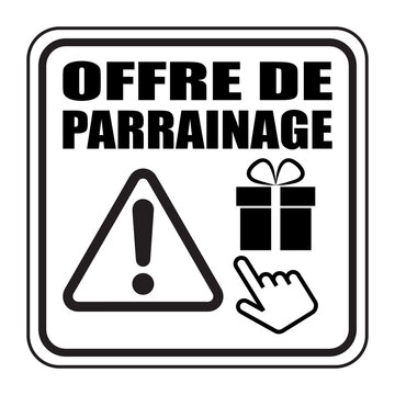 Logo offre de parrainage.