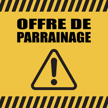 Logo offre de parrainage.