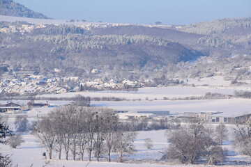 Kottenheim, Eifeldorf im Winter