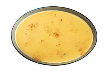 Canjica. Curau. Typical Brazilian junina party sweets.  Brazilian dessert. png transparent background