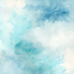 light blue watercolor texture. generative AI