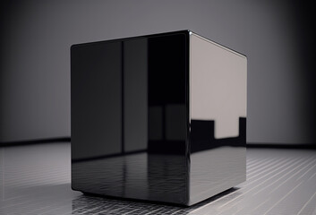 Black Box, abstract concept for Artificial General Intelligence