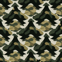 military camouflage pattern - the chained army