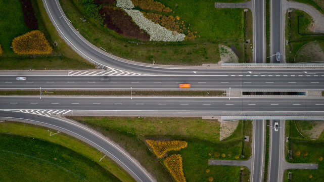 autostrada s8 droga szybkiego ruchu z drona