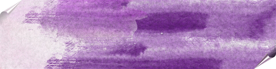 unique background design of paint splashes and brush strokes with transparent media and page curl