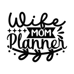 Wife Mom Planner