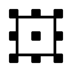 align to selection icon flat vecktor trendy popular