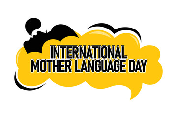 International Mother Language Day background.