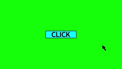 Text click on the button. Clicking on the animation 3d render button. Click on the button 4k