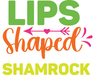 Fototapeta premium st. Patrick's day design cut files