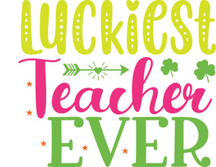 st. Patrick's day design cut files