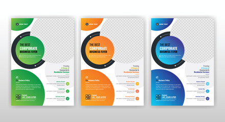 Creative Corporate Business Flyer Brochure Design Template