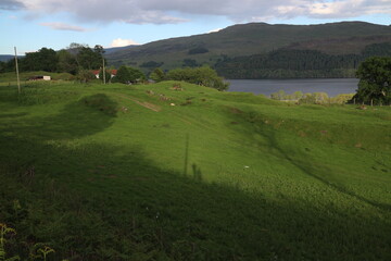 Obraz premium Loch Tay - Perth and Kinross - Scotland - UK