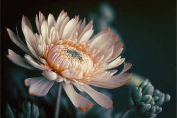 Close up Photograph of flower. Genarative AI